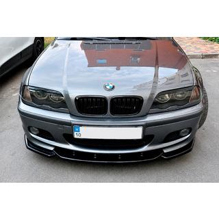 Передний лип DPT V-2 (для M-Sport 2003-2006, черный глянец) BMW 3 серия E46 1998-2006 гг. фото 3