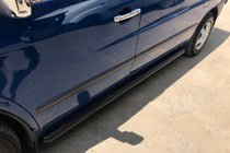 Mercedes Vito W638 1996-2003 гг. Боковые трубы Black (2 шт., нержавейка) фото 4