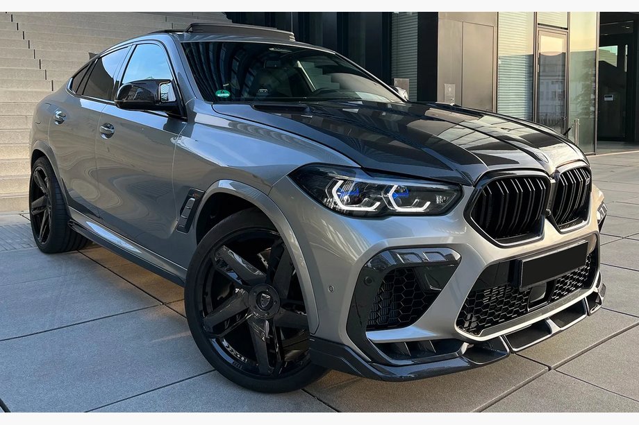 BMW X6 G06 2019–2027 гг. Комплект обвеса для X6M F96 LRT-Design Carbon (2018-2022) Фото 1