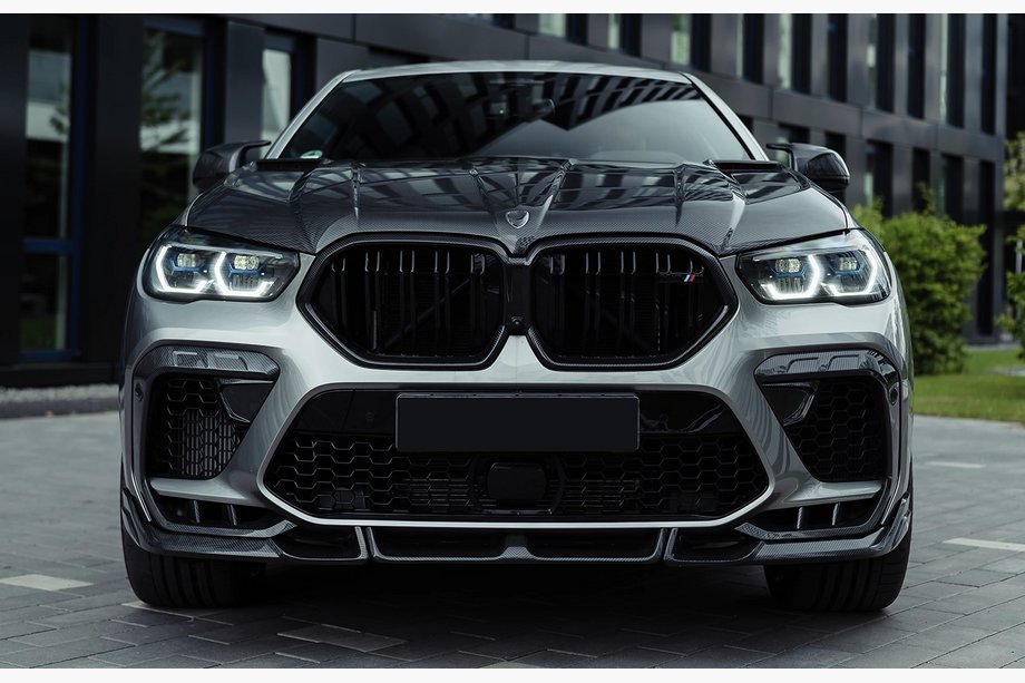BMW X6 G06 2019–2027 гг. Комплект обвеса для X6M F96 LRT-Design Carbon (2018-2022) Фото 5