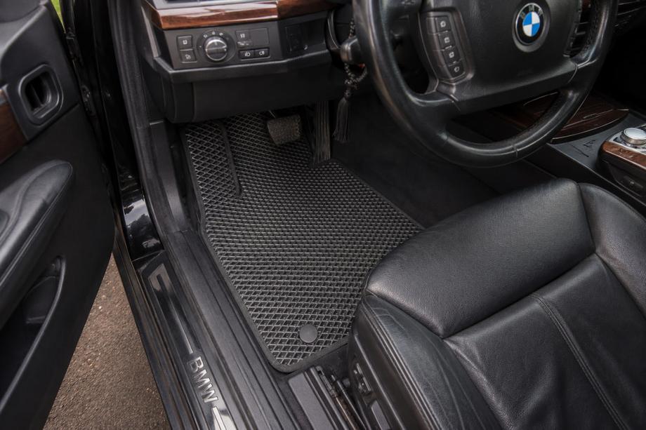 BMW 7 серия E65/66 2001-2008 гг. Коврики EVA (для E66, черные) Image