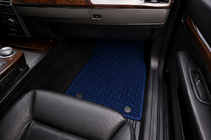 BMW 7 серия E65/66 2001-2008 гг. EVA-коврики (для E66, синие) фото 2