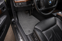 BMW 7 серия E65/66 2001-2008 гг. Коврики EVA (для E66, серые) фото 1