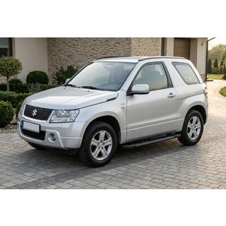 Боковые Подножки RedLine Black (2 шт., Алюминий) Suzuki Grand Vitara 2005-2017 гг. фото 1
