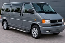 Volkswagen T4 Transporter 1990-2003 гг. Боковые пороги RedLine V1 (2 шт., алюминий) фото 1