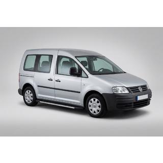 Боковые Подножки Duru (2 шт., Алюминий) Volkswagen Caddy 2004-2010 гг. фото 1