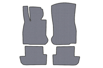 BMW 6 серия F12/F13/F06 2011-2018 гг. Резиновые коврики Carsuit (для F12/13, Серый) фото 1