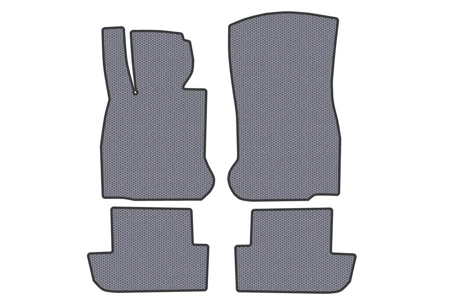 BMW 6 серия F12/F13/F06 2011-2018 гг. Резиновые коврики Carsuit (для F12/13, Серый) Image