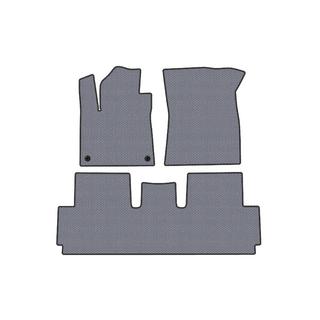 Резиновые коврики Carsuit (для Grand, 2 ряда, серые) Citroen C-4 Picasso 2013–2022 гг. фото 1