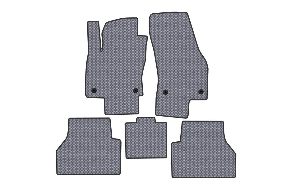 Ford Connect 2021- гг. Резиновые Коврики Carsuit (Серый) Image