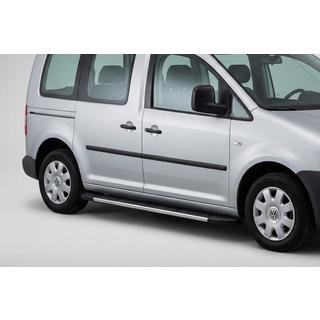 Боковые Подножки Duru (2 шт., Алюминий) Volkswagen Caddy 2010-2015 гг. фото 1
