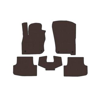Резиновые коврики Carsuit (Sedan, коричневые) Audi A3 2020- гг. фото 1