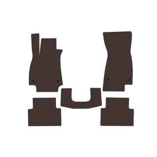 Резиновые коврики в салон Carsuit V2 (Седан, коричневые)
