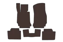 BMW 4 серия F32/F33/F36 2012-2020 гг. Резиновые коврики Carsuit (Для F36, коричневые) фото 1