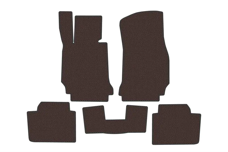 BMW 4 серия F32/F33/F36 2012-2020 гг. Резиновые коврики Carsuit (Для F36, коричневые) Image