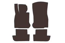 BMW 6 серия F12/F13/F06 2011-2018 гг. Резиновые коврики Carsuit (для F12/13, Коричневые) фото 1