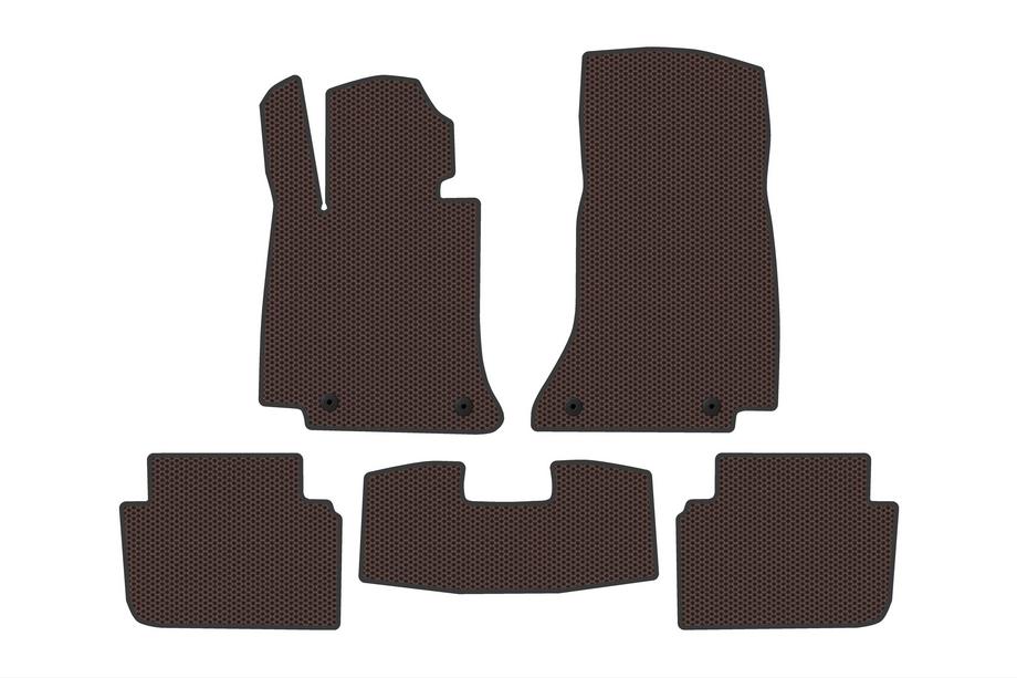 Mercedes CLE C236/A236 2024– гг. Резиновые Коврики Carsuit (Коричневые) Фото 1
