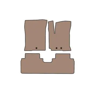 Резиновые Коврики Carsuit (Бежевые)
