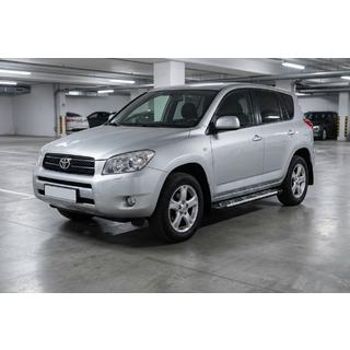 Боковые Подножки Sunrise (2 шт., Алюминий) Toyota Rav 4 2006-2013 гг. фото 1