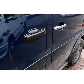 Накладка на ручку двери EuroCap (1шт, ABS) Volkswagen LT 1995-2006 гг. фото 1