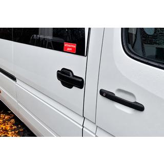 Накладка на ручку двери EuroCap (1шт, ABS) Volkswagen LT 1995-2006 гг. фото 2