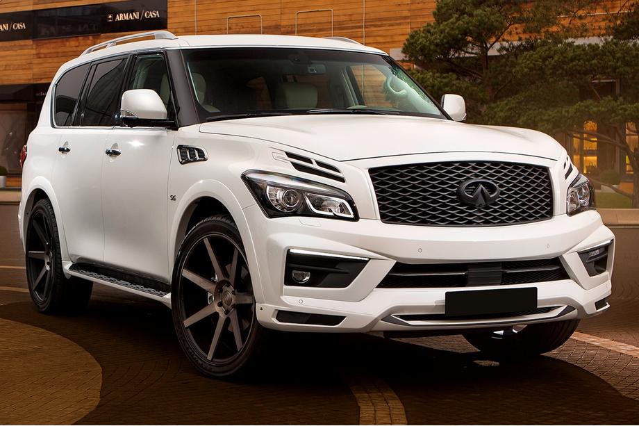 Infiniti QX80 2013-2024 гг. Полный комплект обвеса LRT-Design V2 (для 2014-2018) Image
