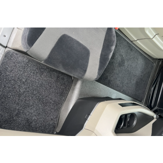 Текстильные коврики Deluxe (Черный) MAN TGX 2020- гг. фото 4