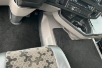 Volvo FH 2012– гг. Текстильные коврики Premium (Черный) фото 3