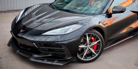 Chevrolet Corvette C8 2019- гг. Комплект обвеса LRT-Design Carbon фото 8