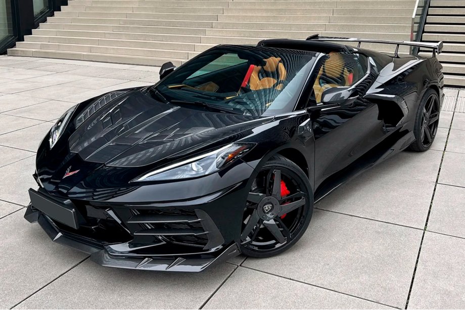 Chevrolet Corvette C8 2019- гг. Комплект обвеса LRT-Design Carbon Image