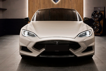 Tesla Model S 2012– гг. Комплект обвеса LRT-Design Carbon фото 12