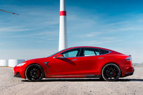 Tesla Model S 2012– гг. Комплект обвеса LRT-Design Carbon фото 6