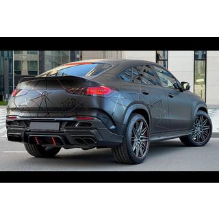 Комплект обвеса LRT Carbon (для GLE53/AMG-Line 2019-2023) Mercedes GLE coupe C167 2019- гг. фото 4