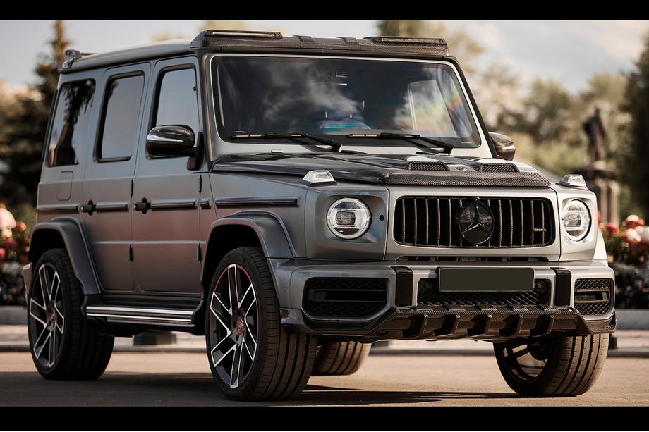 Mercedes G class W463 2018-2024 гг. Комплект обвеса LRT Carbon (для G63 AMG) Фото 1