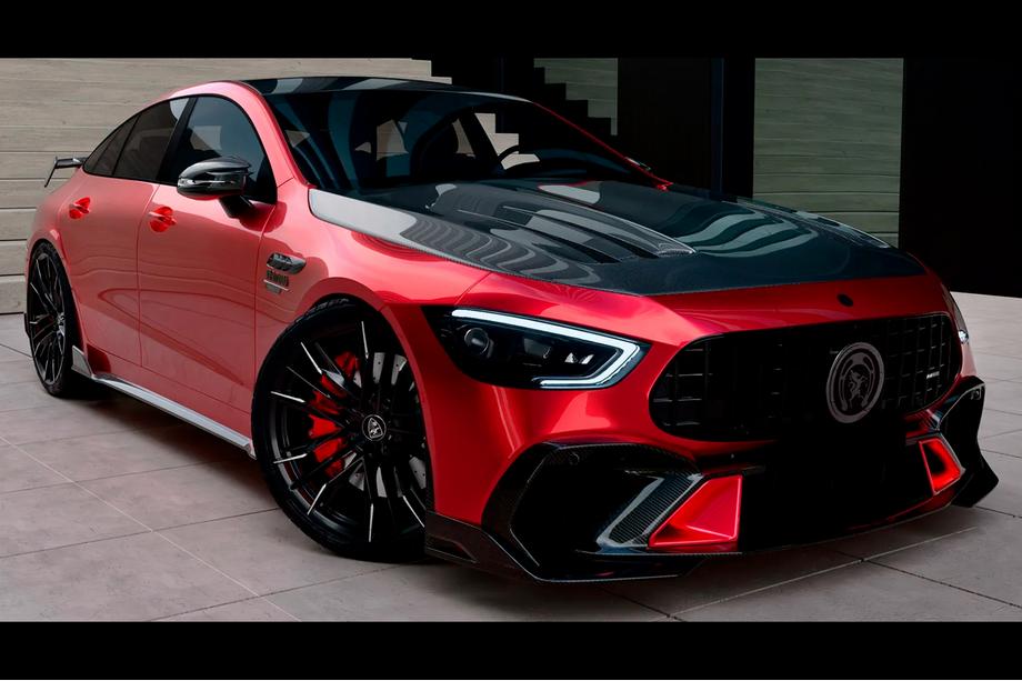 Mercedes AMG GT 4 X290 2018- гг. Комплект обвеса LRT Carbon (для GT63 2018-2022) Image