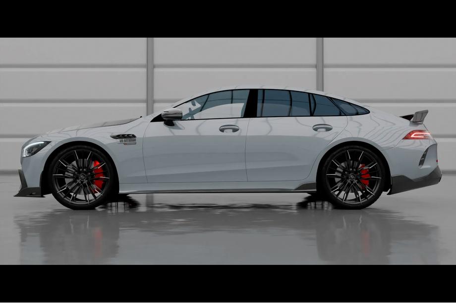 Mercedes AMG GT 4 X290 2018- гг. Комплект обвеса LRT Carbon (для GT53 2024+) Фото 3