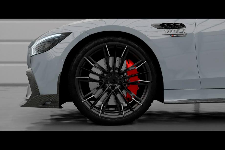 Mercedes AMG GT 4 X290 2018- гг. Комплект обвеса LRT Carbon (для GT53 2024+) Фото 11