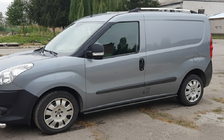 Opel Combo 2012-2018 гг. Боковые трубы Black (2 шт., нержавейка) фото 2