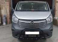 Opel Vivaro 2015-2019 гг. Кенгурятник WT004 Черный (Нержавейка) фото 2
