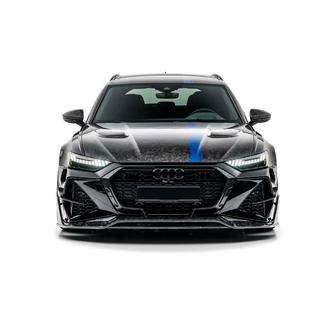 Комплект обвеса MNSR Carbon (для RS6, кованый карбон) Audi A6 C8 2018–2025 гг. фото 2