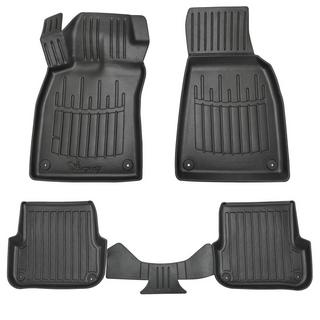 Резиновые коврики Stingray 3D (2004-2006, комплект 4 шт.) Audi A6 C6 2004-2011 гг.