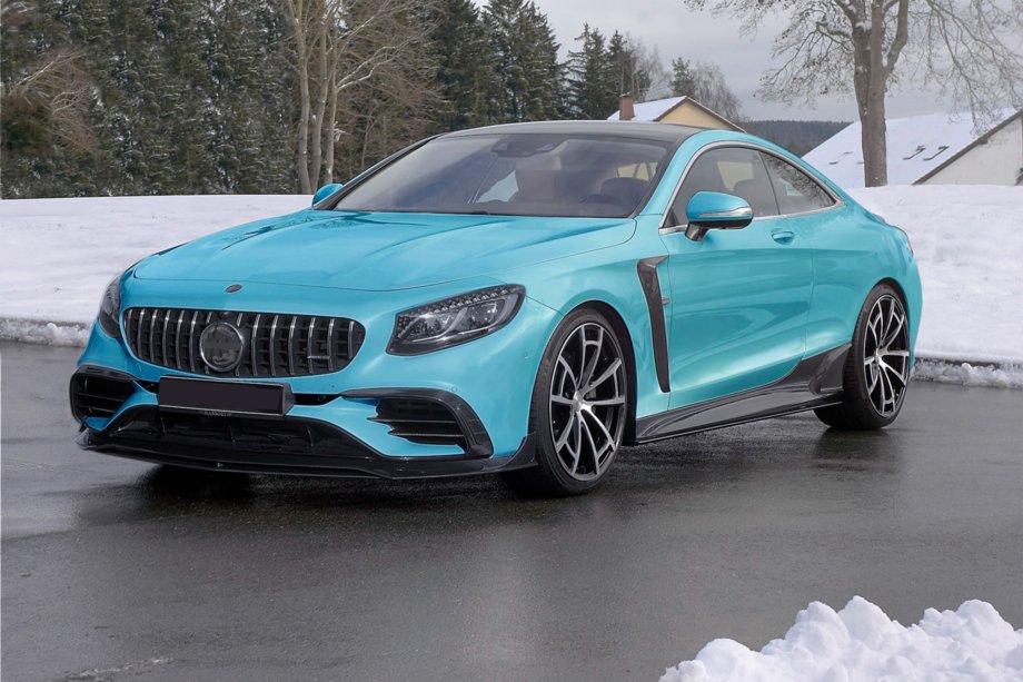 Mercedes S-class C217 Coupe 2014-2020 гг. Комплект обвеса MNSR Carbon (для S63 2017-2020) Image