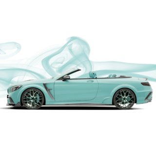 Комплект обвеса MNSR Carbon (для S63 Cabrio 2017-2020, кованый карбон) фото 3