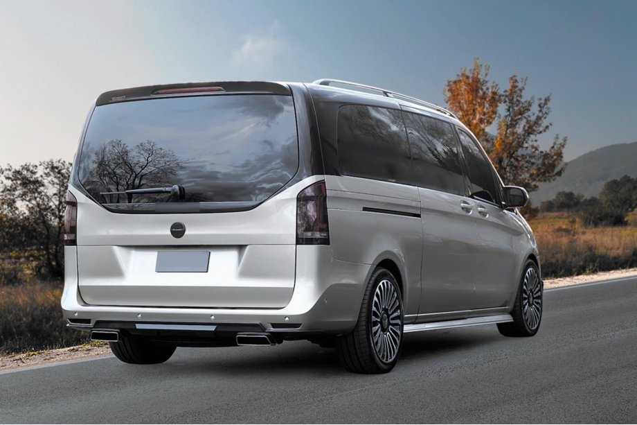 Mercedes Vito/V-class W447 2014- гг. Комплект обвеса MNSR Carbon V2 (для V-Class) Фото 4