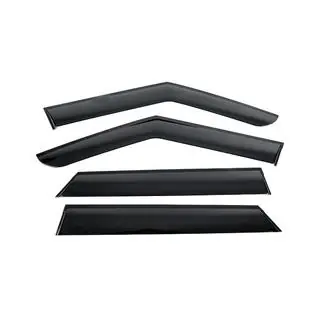 Ветровики с хромированным молдингом Niken Luxury (4 шт)