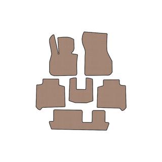 Резиновые Коврики Carsuit (3 Ряда, Для F46, Бежевые) BMW 2 серия Active Tourer F45/F46 2014-2021 гг. фото 1
