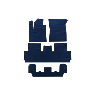 Коврики EVA (Для Grand, 3 ряда, Синие) Citroen C-4 Picasso 2013–2022 гг.