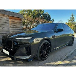 Накладка на передний бампер Lip (для M760, M-Sport и i7 M70) фото 1