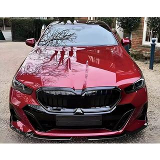 Накладка на передний бампер Lip Gloss черный (для M-Sport) фото 2
