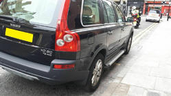 Volvo XC90 2002-2014 гг. Боковые пороги Allmond Grey (2 шт., алюминий) фото 2